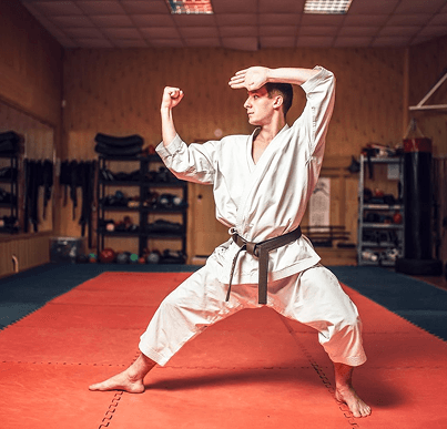 Self Defence karate section